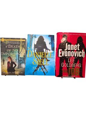 Bestseller Book Lot: Danielle Steel, Janet Evanovich, & Mariah Fredericks